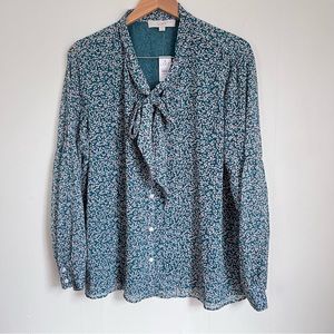 Bnwt loft floral blouse